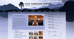 Desktop Screenshot of lochtorridoncentre.co.uk
